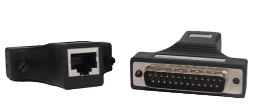 Opengear Opengear 319003 Adapter RJ45-DB25M DCE crossover 319003