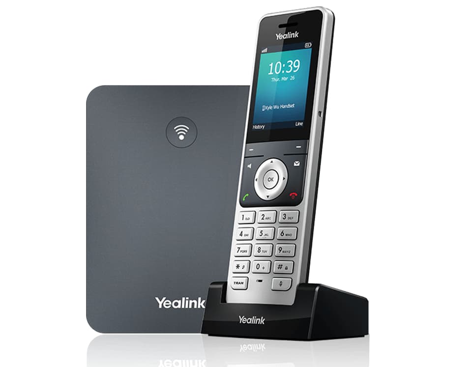 Yealink Yealink W76P High Performance DECT Phone System Handset with IP DECT Base W76P