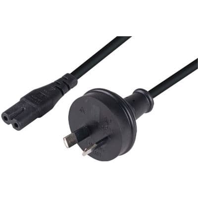 Dynamix DYNAMIX 2M 2-Pin plug to C7 Figure 8 connector. 7.5A. SAA approved C-POWERN8-BULK