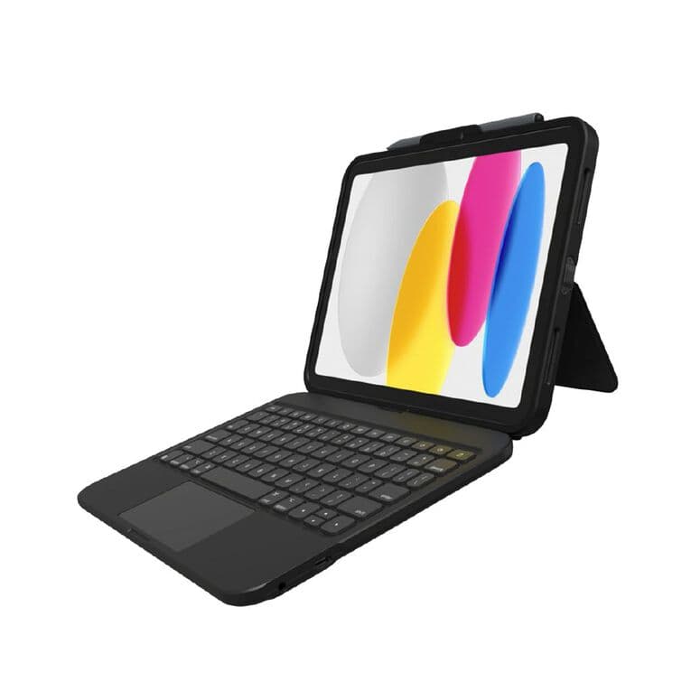 ZAGG ZAGG Tough Keys Keyboard with trackpad USB-C Direct Connect for iPad A16 (2025), iPad 10th 103116126