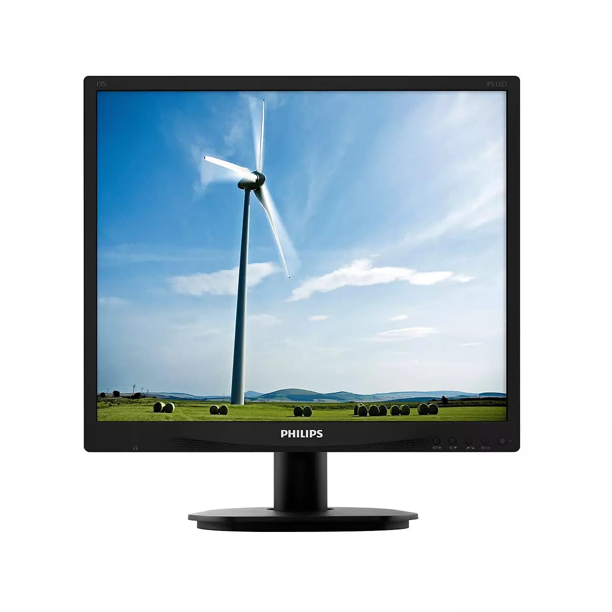 PHILIPS PHILIPS 19" (5:4) IPS-ADS LCD, DVI, VGA, AUDIO IN/OUT, SPKR,4YR MOQ 144 19S4QAB
