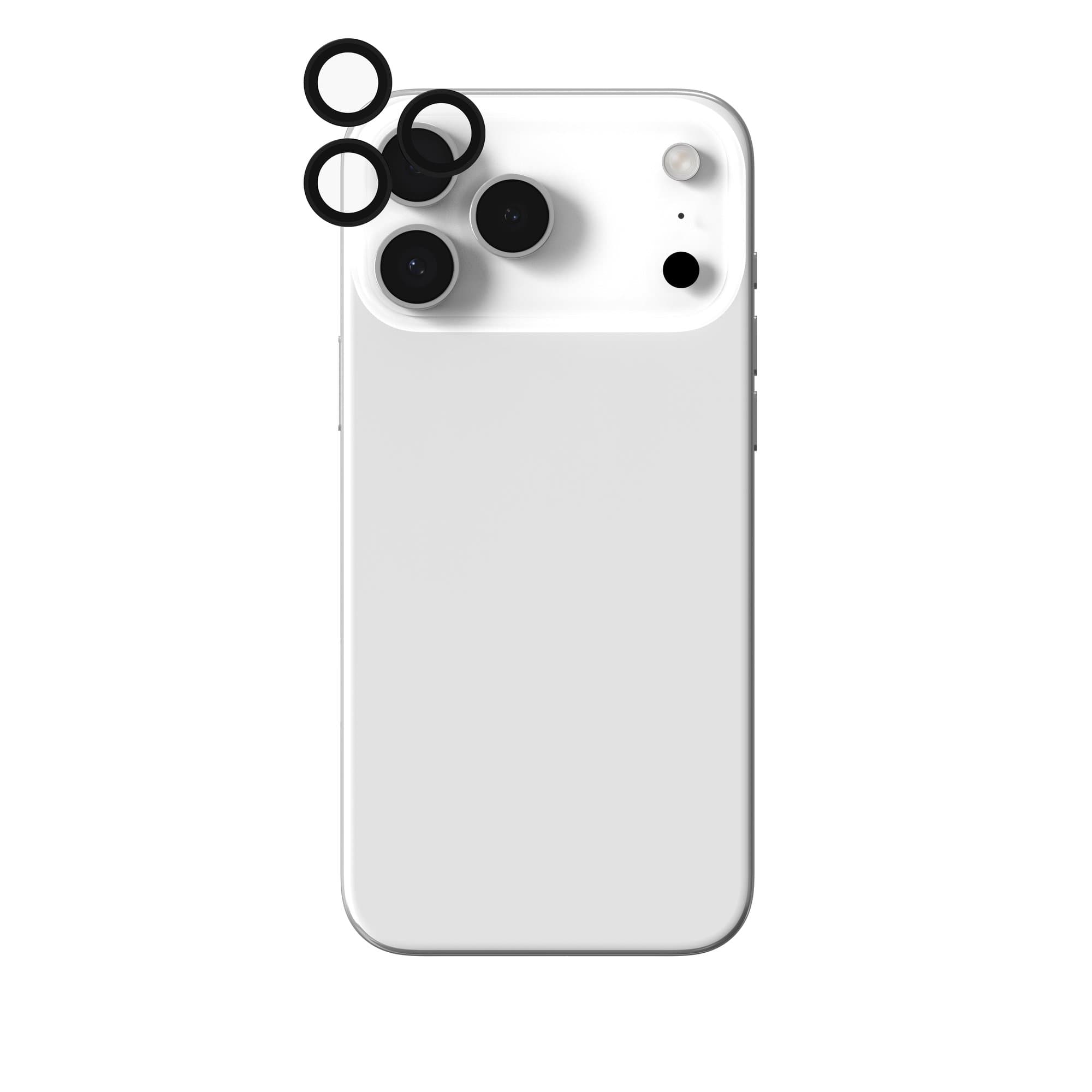 ZAGG ZAGG InvisibleShield Premium CameraRings Lens Protector, Black, Apple iPhone 17 Pro, iPhon 200118680