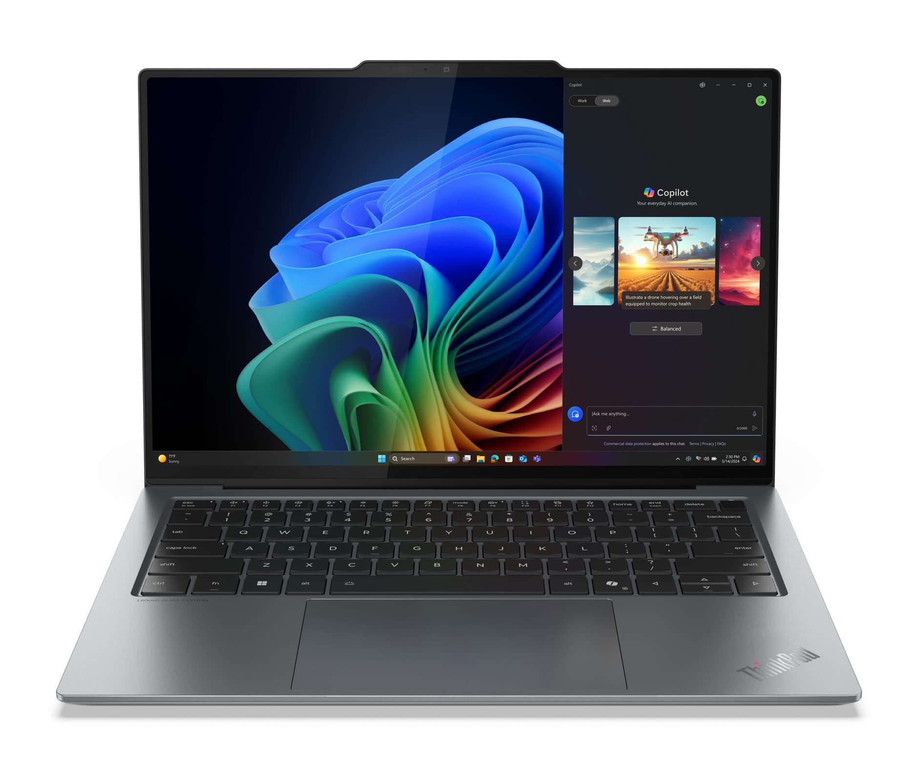 LENOVO LENOVO X9 G1, 14" 2.8K(2880X1800) OLED TOUCH, ULTRA 7 258V, 32GB, 512GB, W11P, 3YP+CO, AI 21QA000KAU