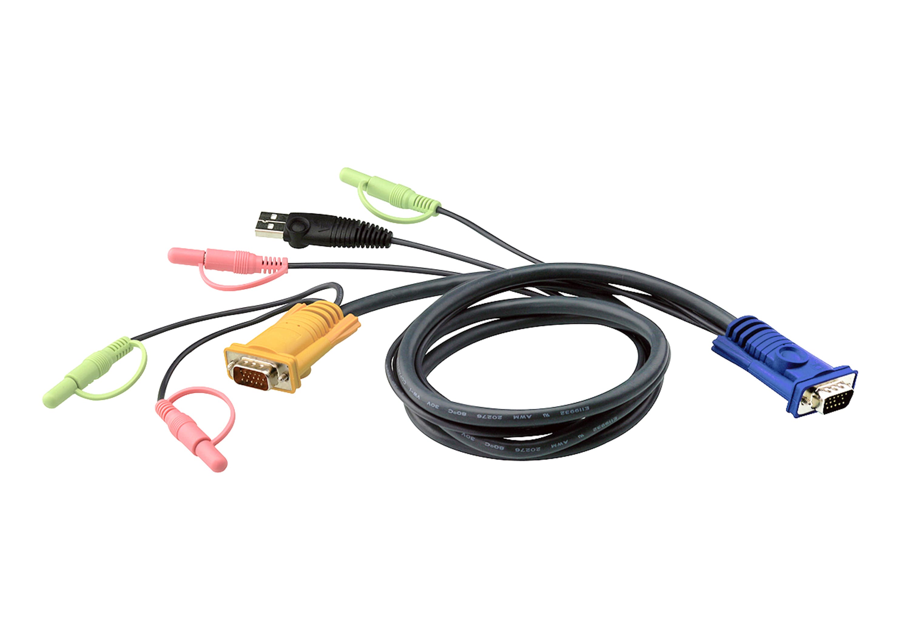 ATEN ATEN 3M USB KVM CABLE WITH 3 IN 1 SPHD AND AUDIO 2L-5303U