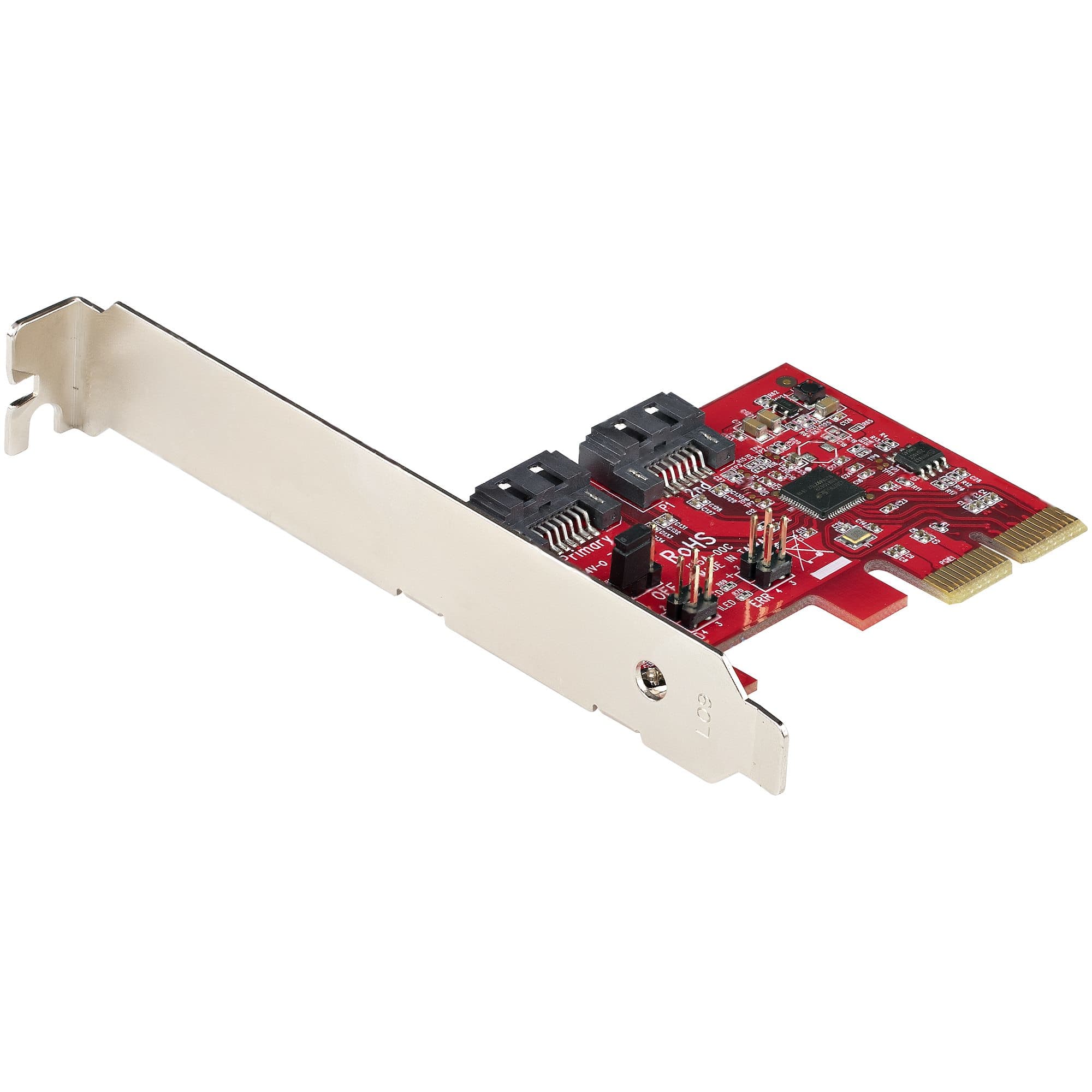 STARTECH STARTECH.COM SATA PCIE CARD, 2 PORTS, SATA RAID, 6GBPS, PCI EXPRESS SATA, LTW 2P6GR-PCIE-SATA-CARD