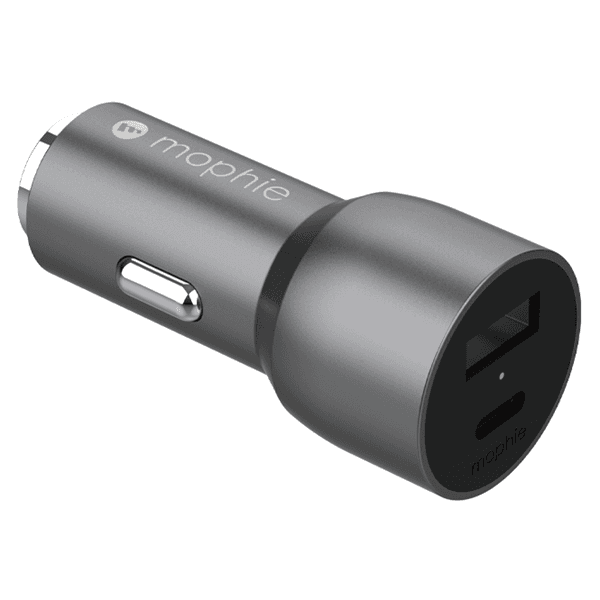 ZAGG ZAGG Mophie ACC Car Charger USB C & USB A 37W space - Grey 409910851