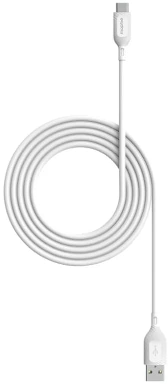 ZAGG ZAGG Mophie Essential Cable A C Cable - White TPE - 2m 409912189