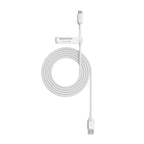 ZAGG ZAGG Mophie Essential Cable A C Cable - White soft braided - 2m 409912191