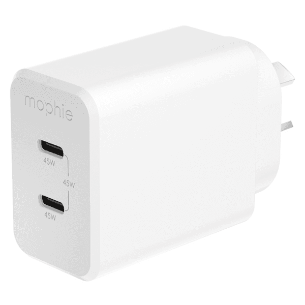 ZAGG ZAGG Mophie ACC Wall Adapter Essential PD 45W 2C - White 409912228