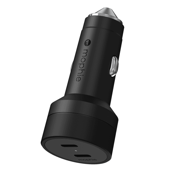 ZAGG ZAGG Mophie ACC Car Charger Dual USBC 60W - Black 409913195