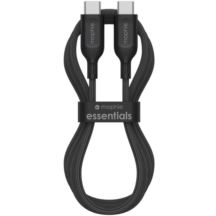 ZAGG ZAGG mophie essential USB-C-C Cable (60W), Braided, 0.5M, Black 409916176