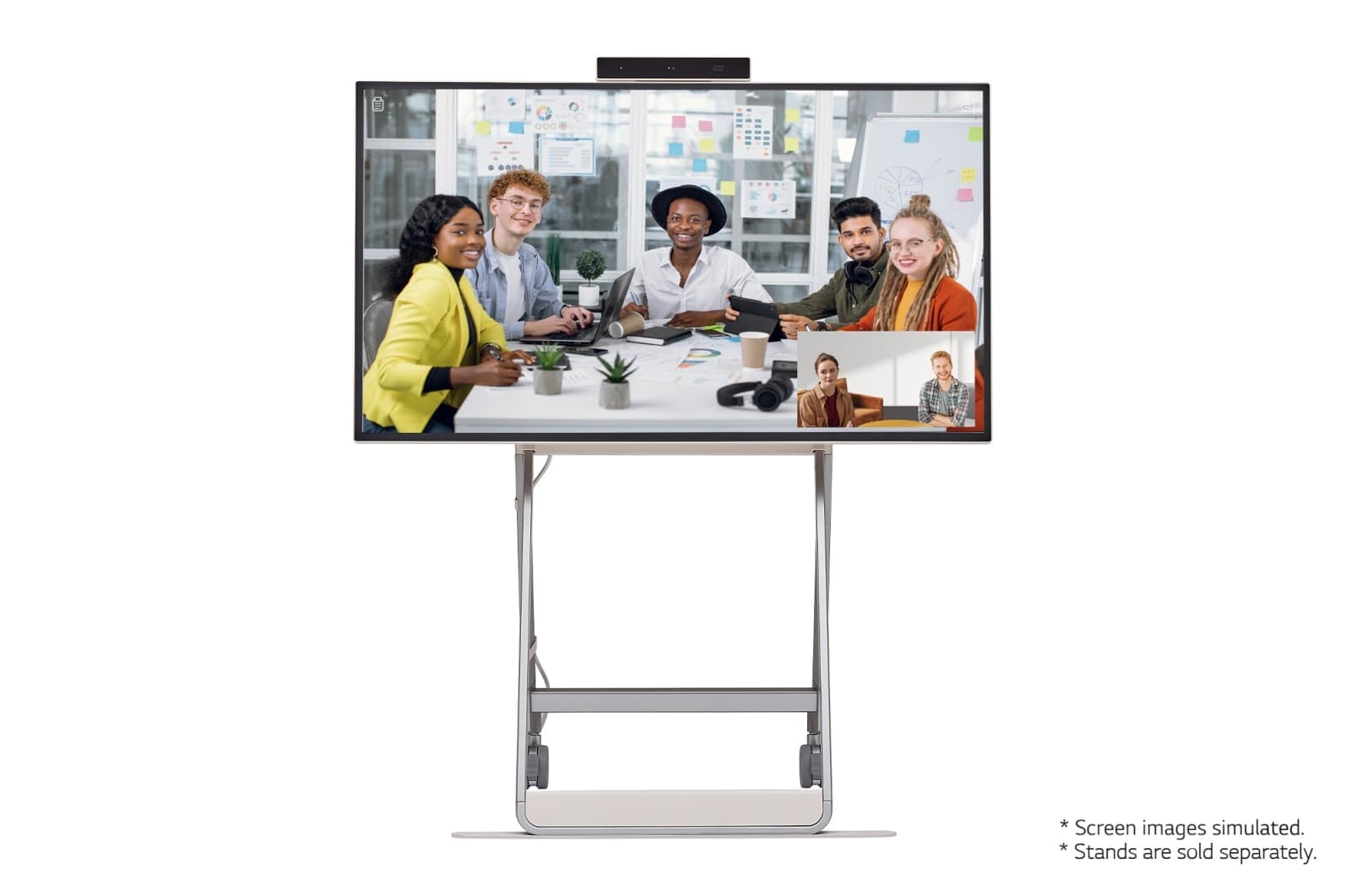 LG LG ONE:QUICK FLEX (HT3WJ) 43" UHD, TOUCH, IN-BUILT CAMERA, WIN10 IOT OS, 24/7,P/L, 3YR 43HT3WJ-B