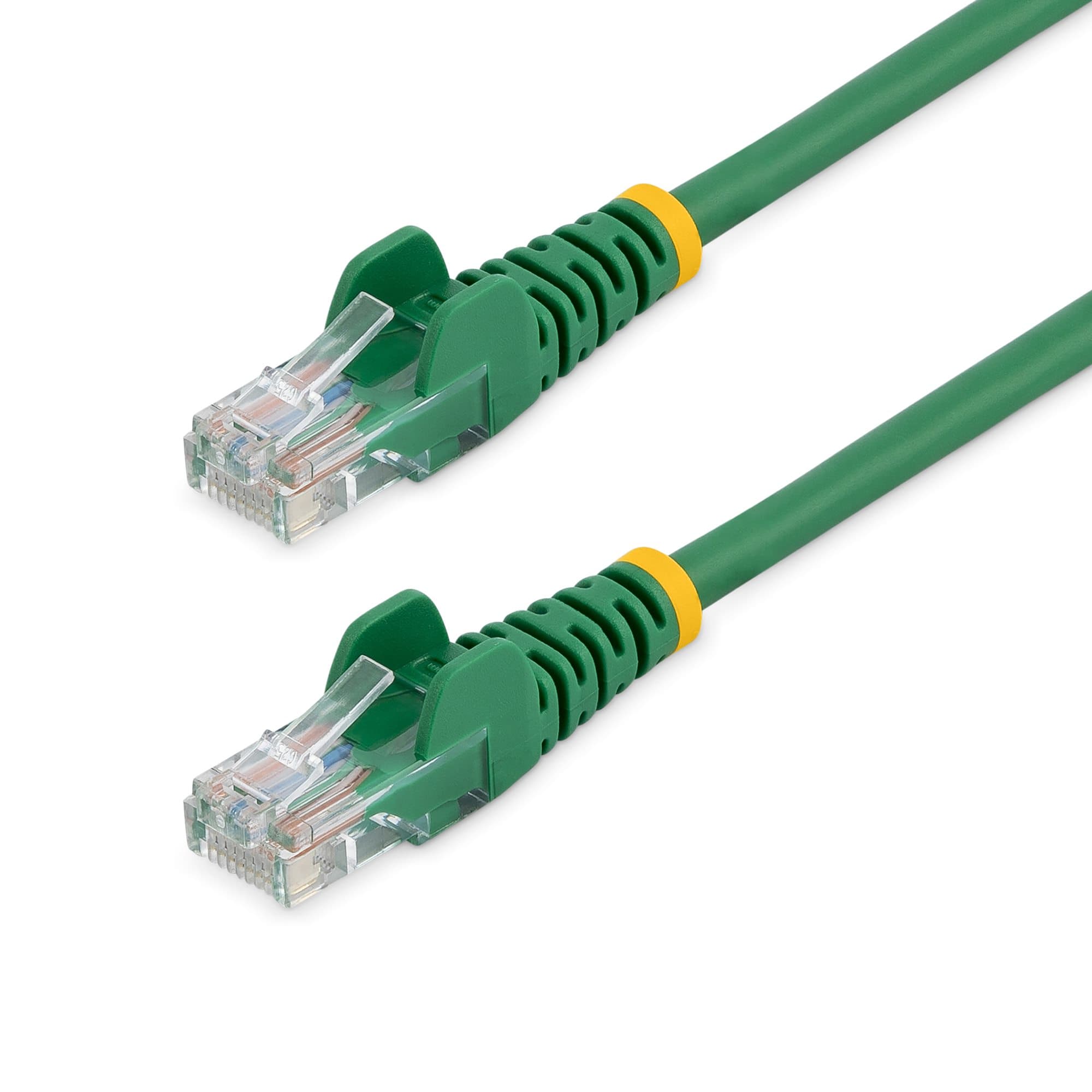 STARTECH STARTECH.COM 2M CAT 5E GREEN SNAGLESS ETHERNET PATCH CABLE, LTW 45PAT2MGN