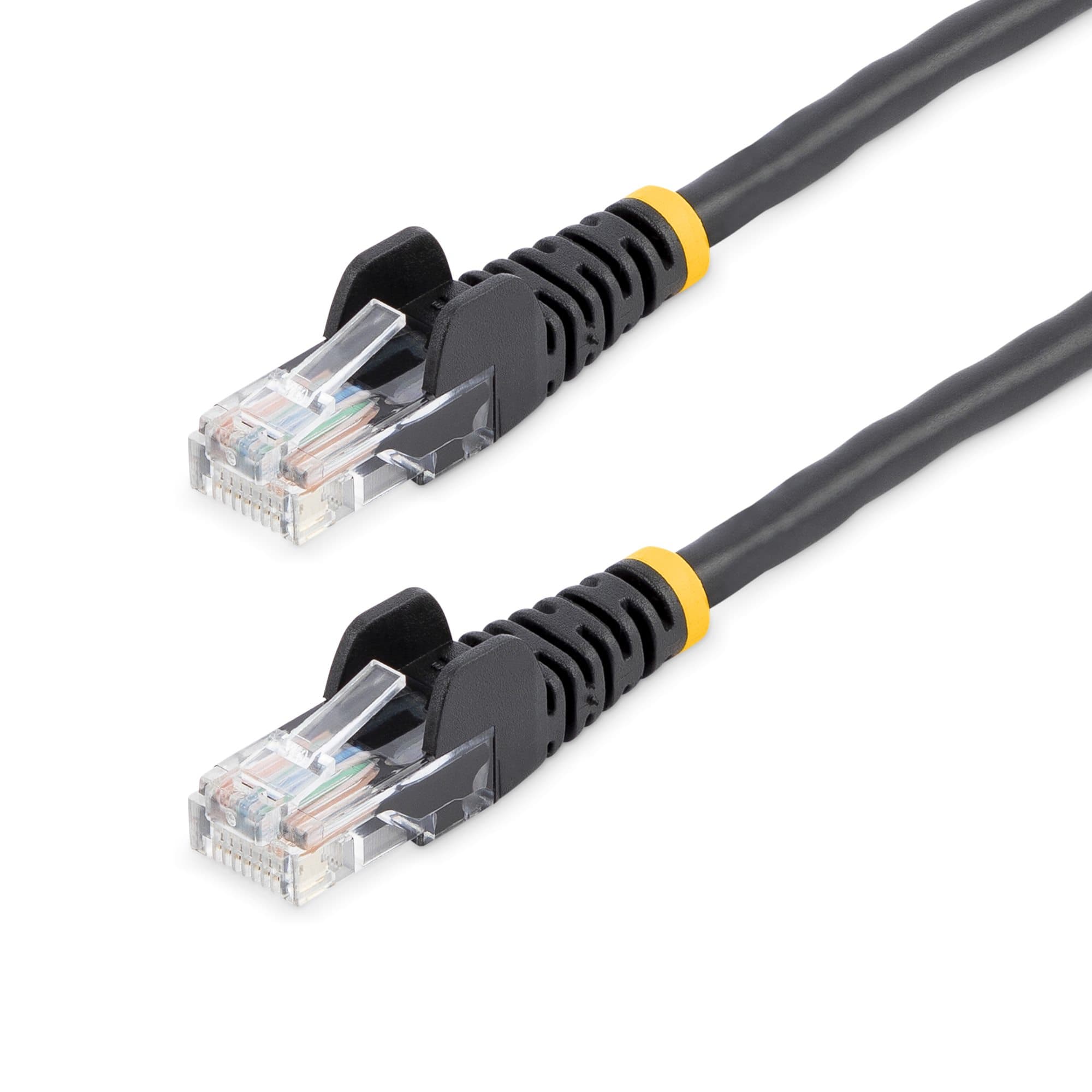 STARTECH STARTECH.COM 5M BLACK CAT5E / CAT 5 SNAGLESS PATCH CABLE 5 M LTW 45PAT5MBK