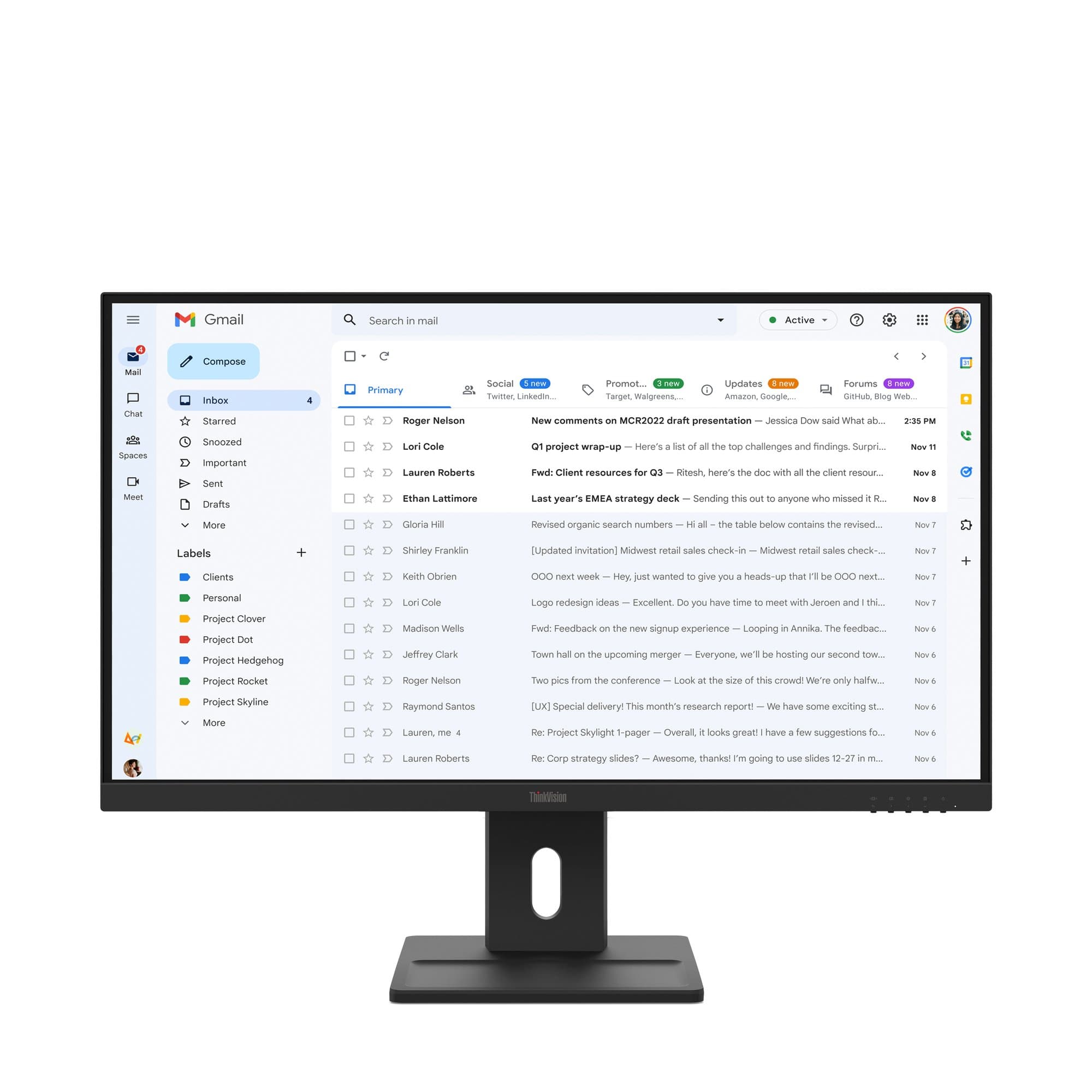 LENOVO LENOVO E27-40 27" FHD 1920X1080 (16:9), WLED, VGA+DP+HDMI, TILT/SWIV/H-ADJ, 3YR 64BCMAR4AU