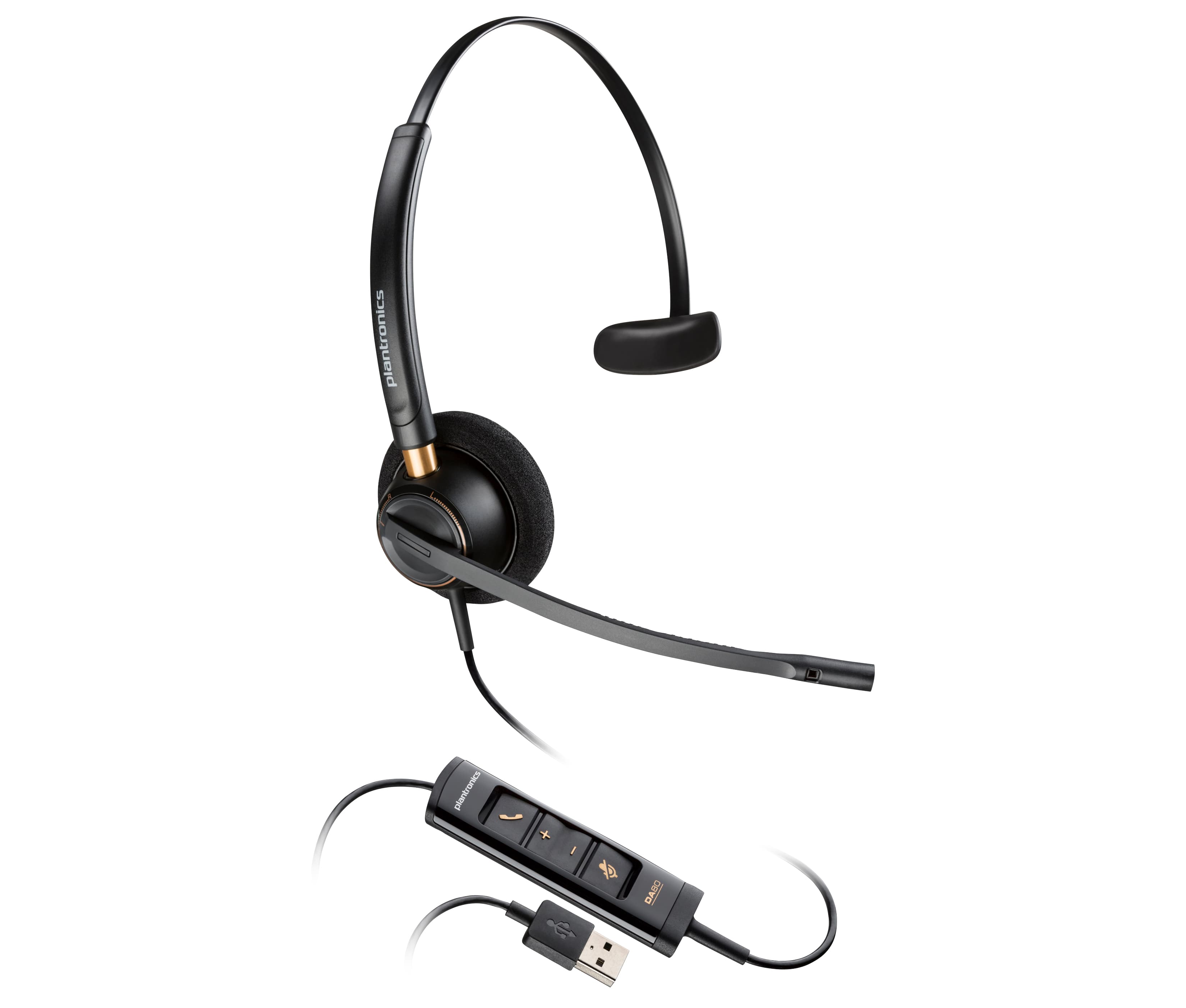 HP HP Poly EncorePro 515 Monoaural with USB-A Headset 783R0AA