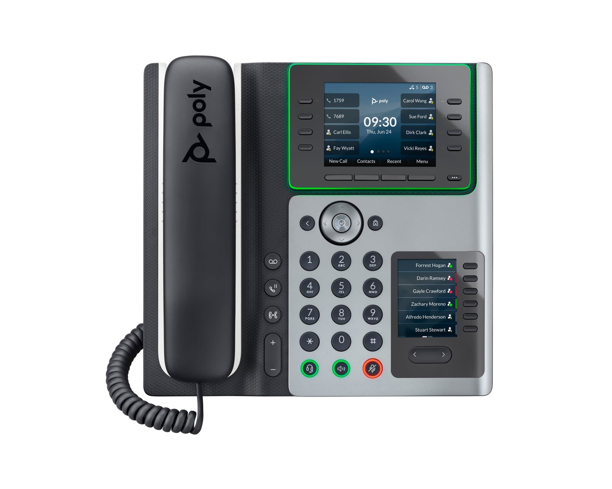 HP HP Poly Edge E450 IP Phone and PoE-enabled 82M90AA