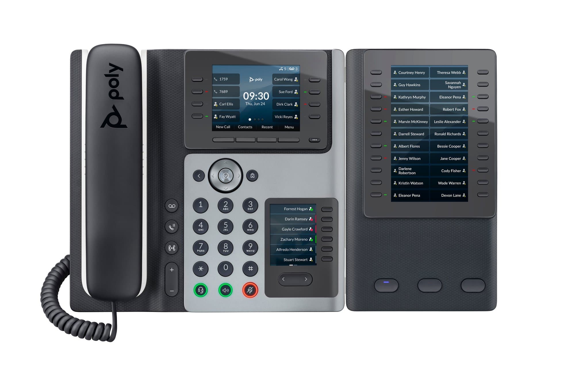HP HP Poly Edge E400 IP Phone and PoE-enabled 82M93AA