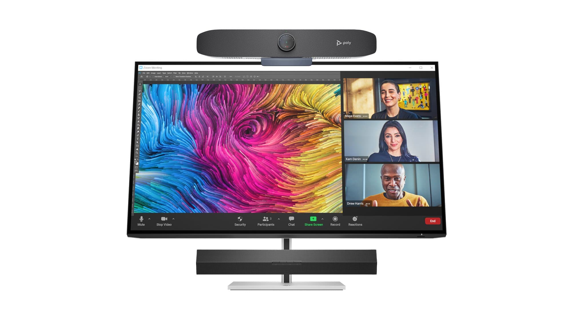 HP HP Series 7 Pro 732pk 31.5 inch 4K Thunderbolt 4 Monitor 8Y2K9AA