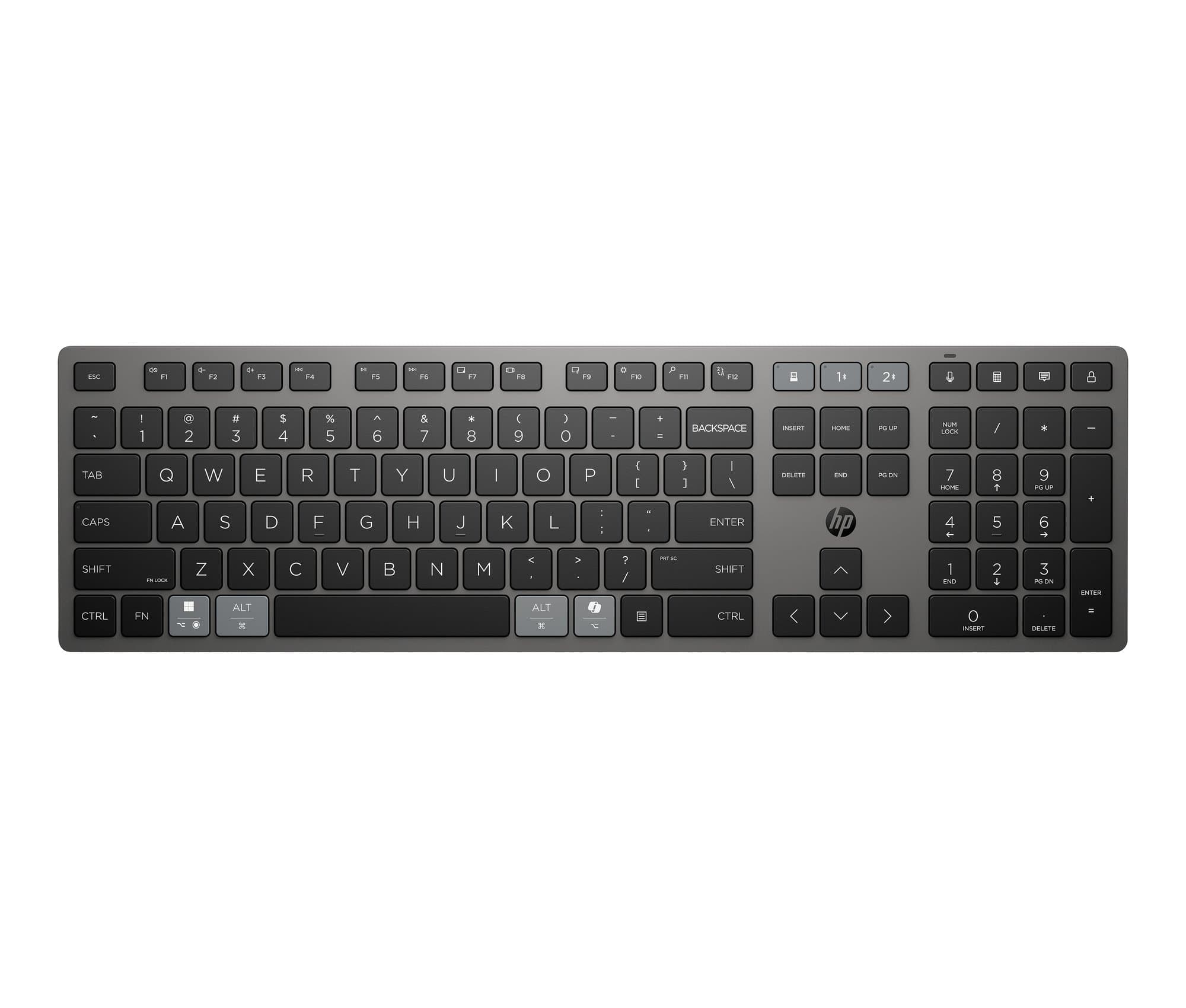 HP HP 725 Multi-Device Rechargeable Wireless Keyboard 9T5B2AA
