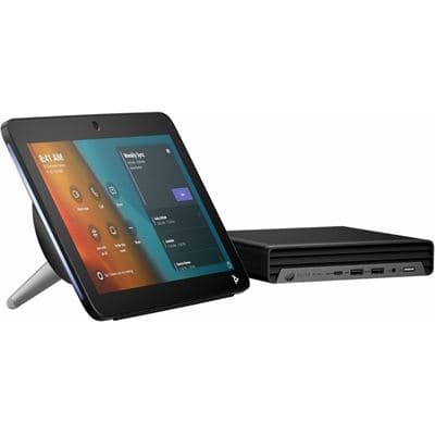 HP Poly Studio Base Kit G9 Plus for Microsoft Teams HP Mini IP PC w/TC10 + Poly+ 3YR A3LU8AA-U95J9PV