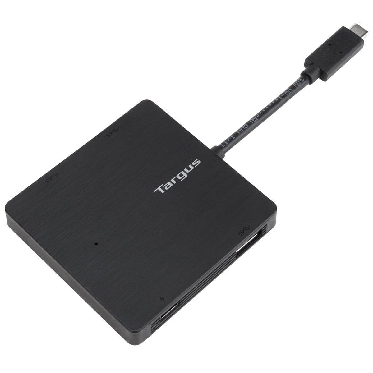 TARGUS TARGUS 4-PORT USB-C HUB WITH POWER DELIVERY PASS THROUGH ACH924AU
