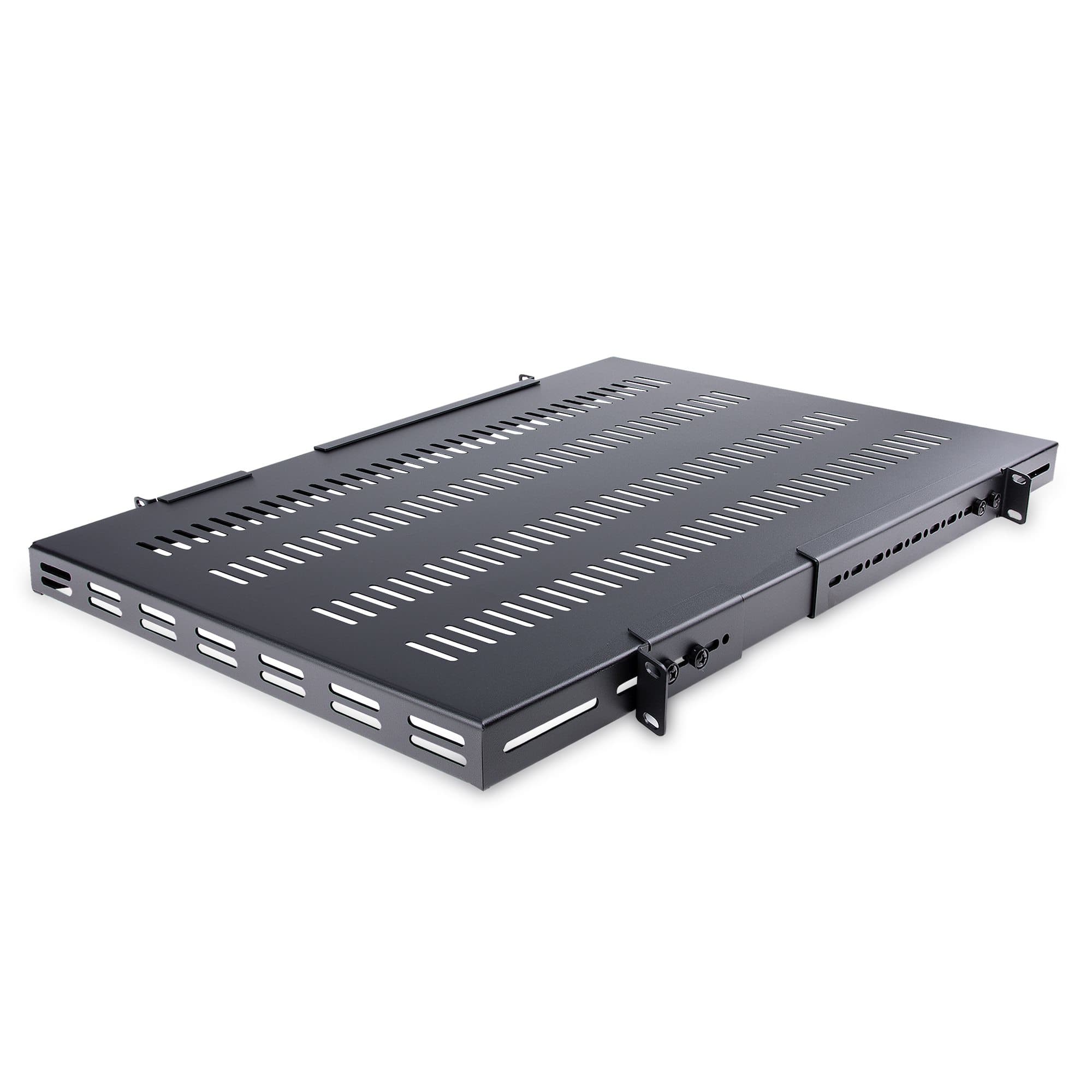 STARTECH STARTECH.COM 1U 4-POST ADJUSTABLE VENTED SERVER RACK MOUNT SHELF LTW ADJSHELFHDV2