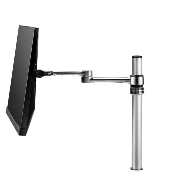 ATDEC ATDEC SINGLE MONITOR DESK MOUNT, UP TO 32" & 8KG, VESA 75x75, 100x100, POLISHED, 10 YR WTY AF-AT-P