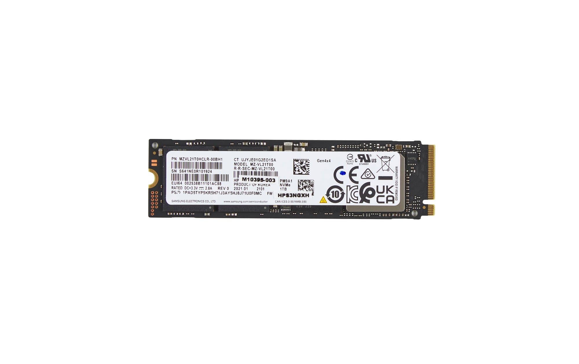 HP HP 1TB PCIe-4x4 NVMe Solid State Drive AL0M9AA