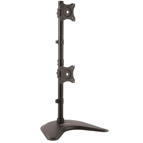 STARTECH STARTECH.COM VERTICAL DUAL MONITOR STAND - STEEL - FOR MONITORS UP TO 27IN 5 YR ARMBARDUOV
