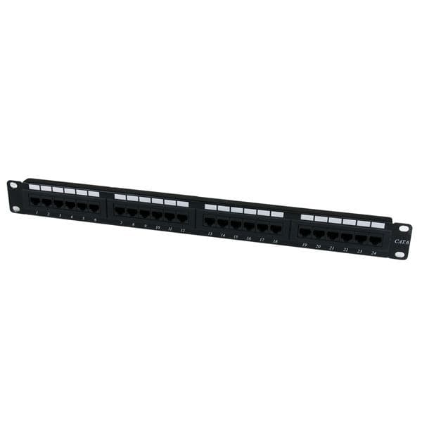 STARTECH STARTECH.COM 24 PORT CAT6 PATCH PANEL - 110 TYPE RACK MOUNT PATCH PANEL 1U 2 YR C6PANEL24