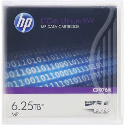 HPE HPE LTO-6 6.25TB RW Data Cartridge C7976A