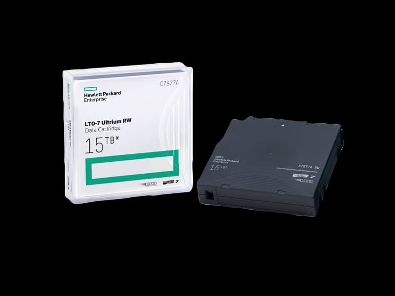 HPE HPE LTO-7 Ultrium 15TB RW Data Cartridge C7977A