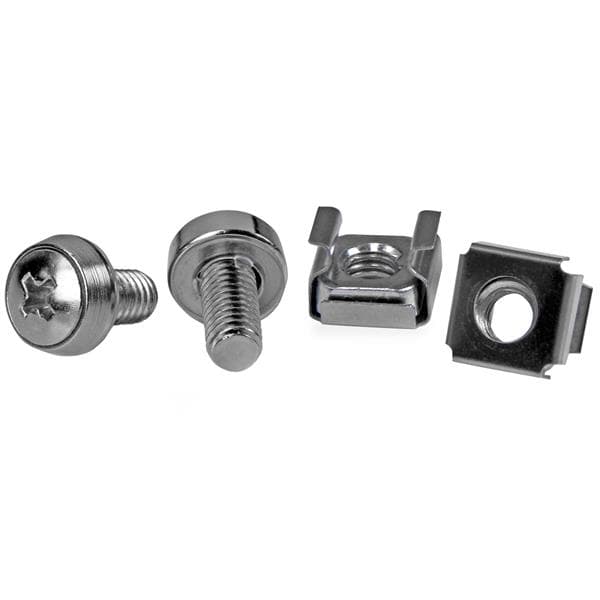 STARTECH STARTECH.COM 50PKG M6 MOUNTING SCREWS & CAGE NUTS FOR SERVER RACK CABINET, LTW CABSCREWM6