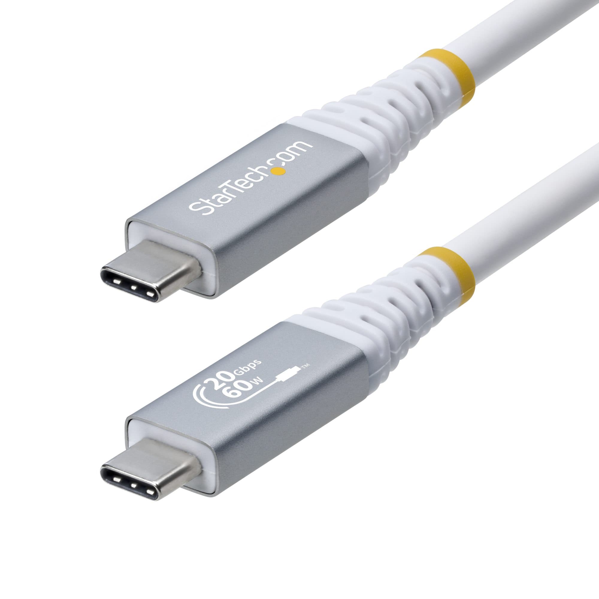 STARTECH STARTECH.COM 3M (10FT) USB4 CABLE, USB-IF CERTIFIED, 20GBPS, WHITE, LTW CC3M20GUSB4CXW