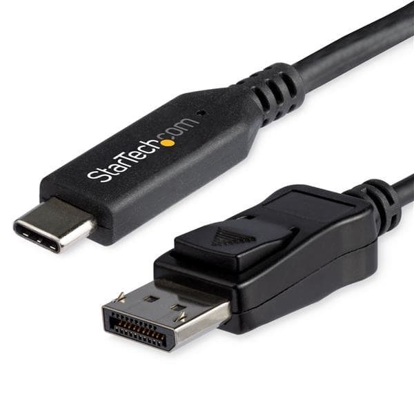 STARTECH STARTECH.COM 6FT USB C TO DISPLAYPORT 1.4 CABLE VIDEO ADAPTER 8K 60HZ HDR 3 YR CDP2DP146B