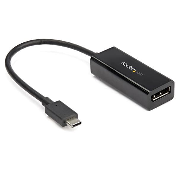 STARTECH STARTECH.COM USB C TO DISPLAYPORT ADAPTER - 8K 60HZ - HBR3 ADAPTER, 3 YR CDP2DP14B