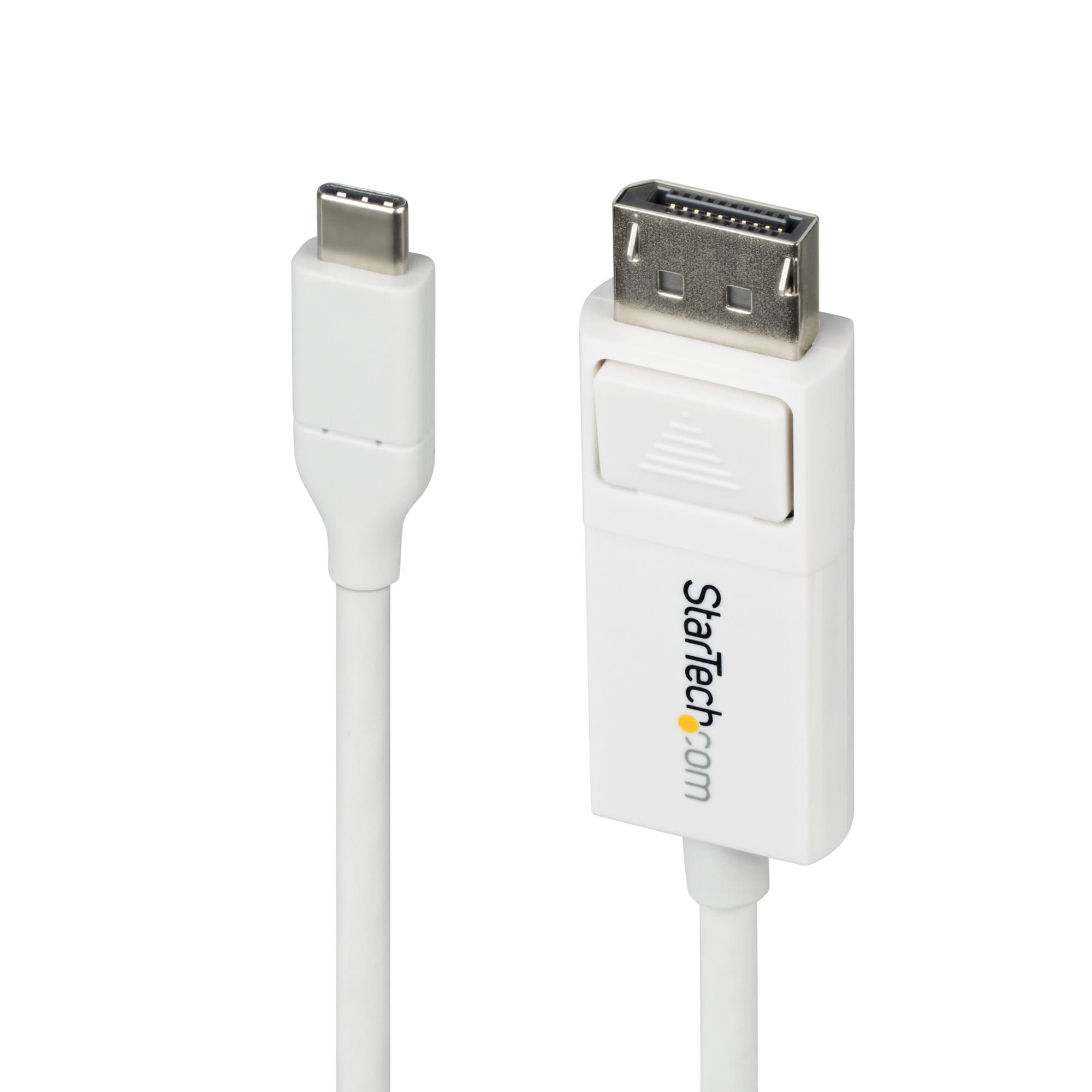 STARTECH STARTECH.COM 6.6FT (2M) USB C TO DISPLAYPORT 1.2 CABLE, BIDIRECTIONAL, 3 YR CDP2DP2MBW