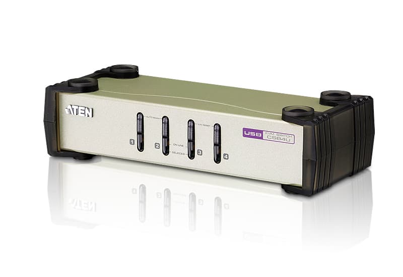 ATEN ATEN 4 PORT USB VGA KVM SWITCH CS84U-AT