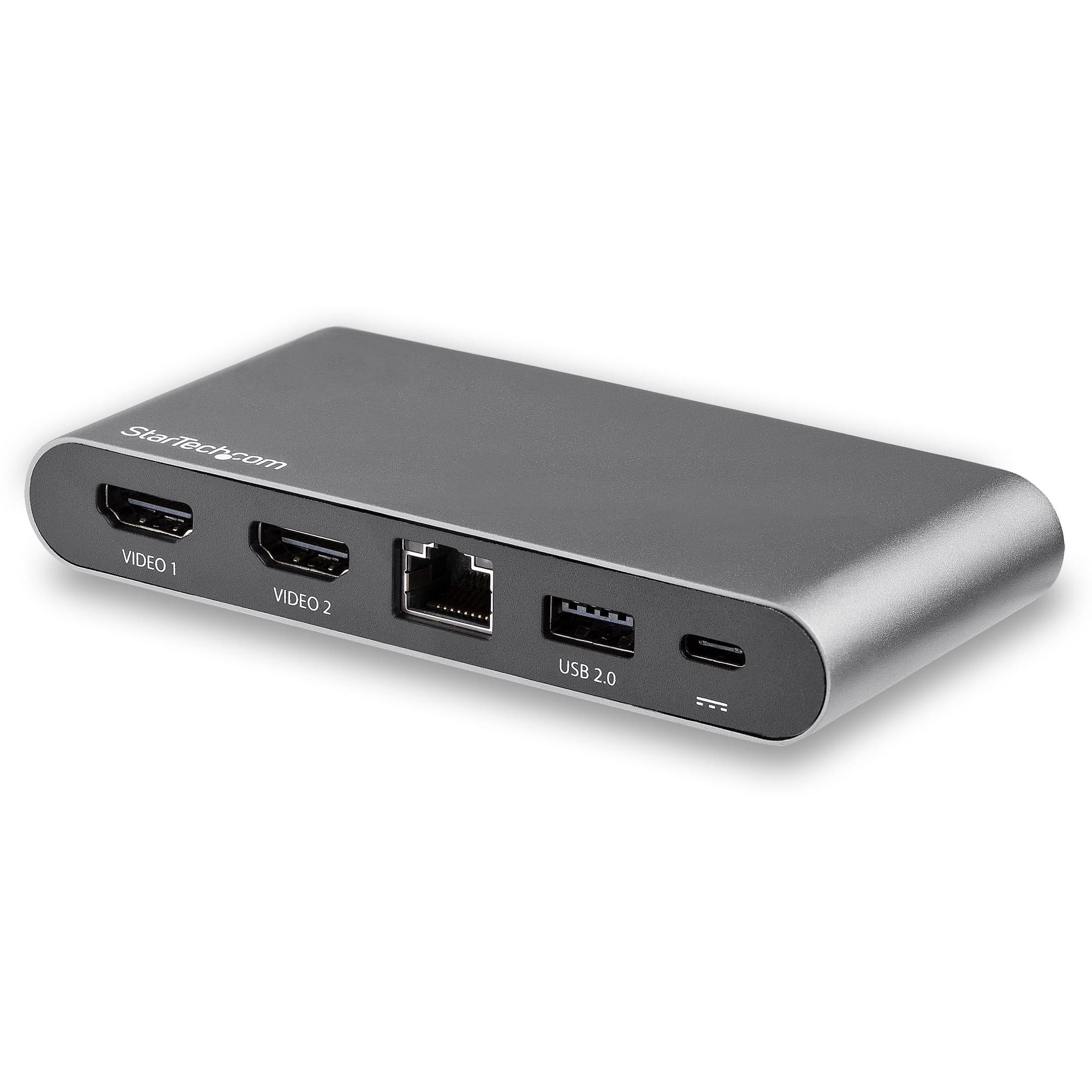STARTECH STARTECH.COM MINI USB C DOCK - 4K DUAL MONITOR HDMI MULTIPORT ADAPTER - PD 3 YR DK30C2HAGPD