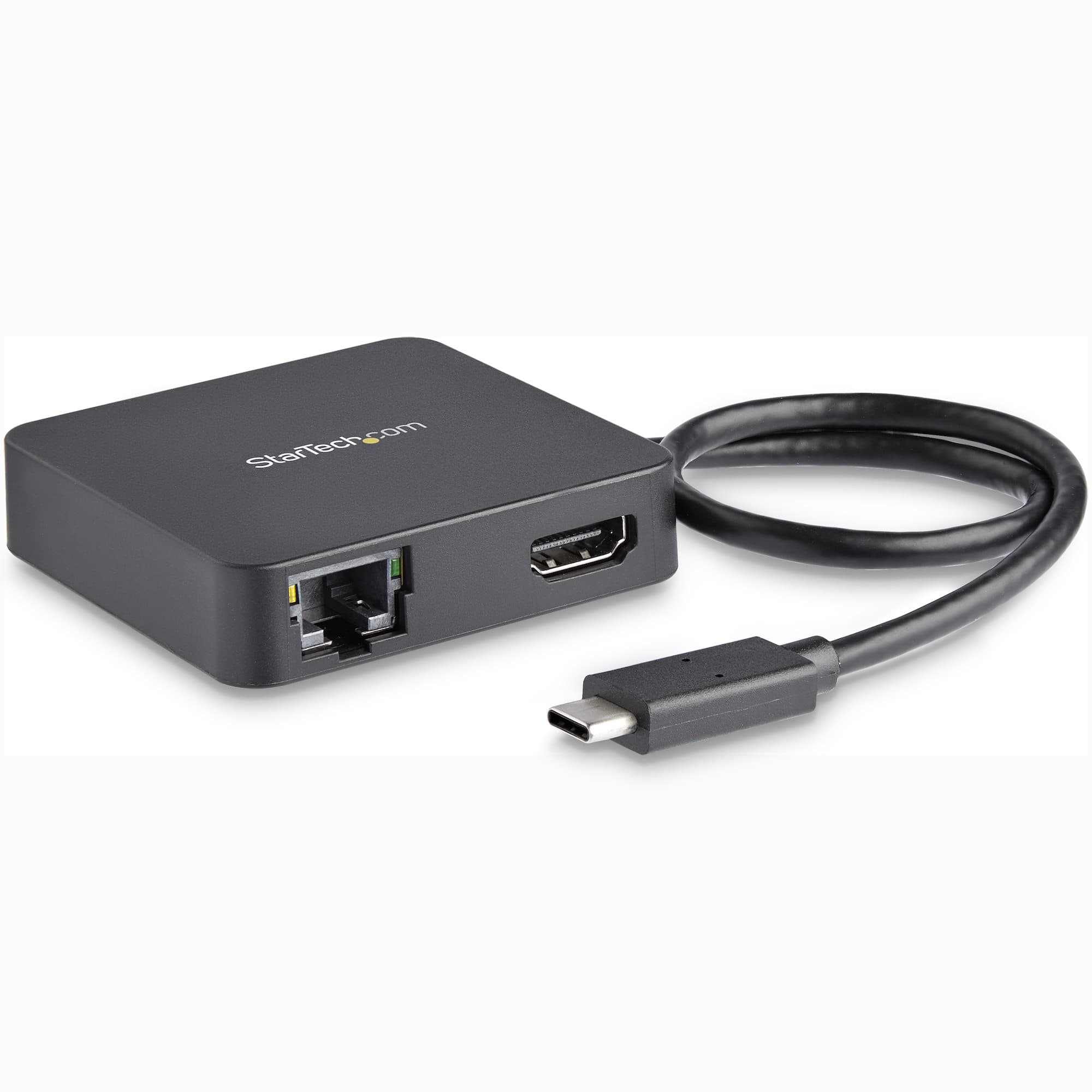 STARTECH STARTECH.COM USB C MULTIPORT ADAPTER TO 4K HDMI/GBE/USB 3.0 HUB - MINI DOCK 3 YR DKT30CHD
