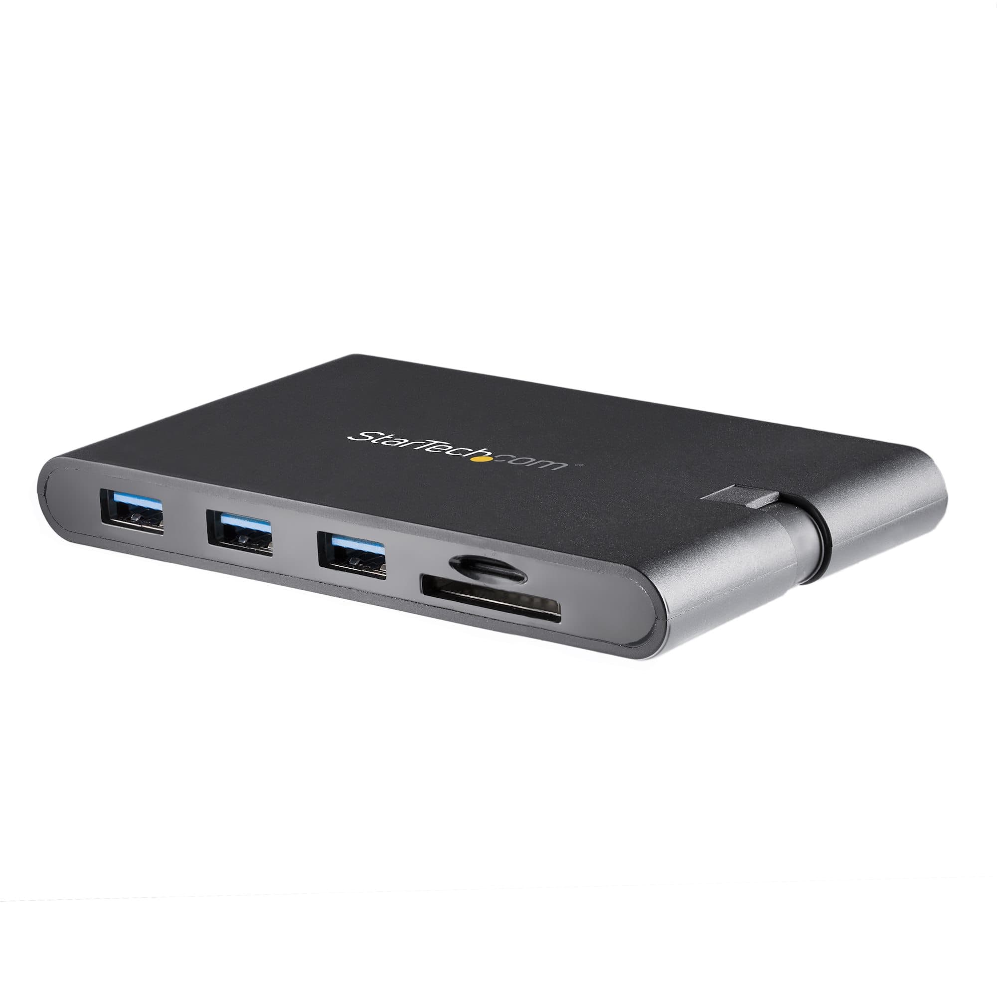 STARTECH STARTECH.COM USB C MULTIPORT ADAPTER 4K HDMI/VGA - PD 3.0/3XUSB/SD/MICROSD 3 YR DKT30CHVSCPD