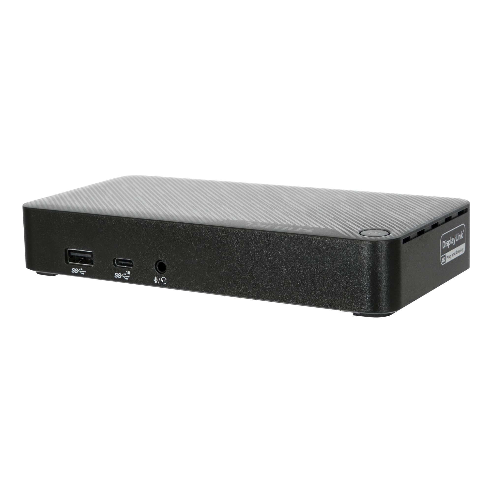 TARGUS TARGUS UNIVERSAL USB-C DUAL VIDEO 4K DOCKING STATION WITH 65W POWER DELIVERY DOCK315AUZ