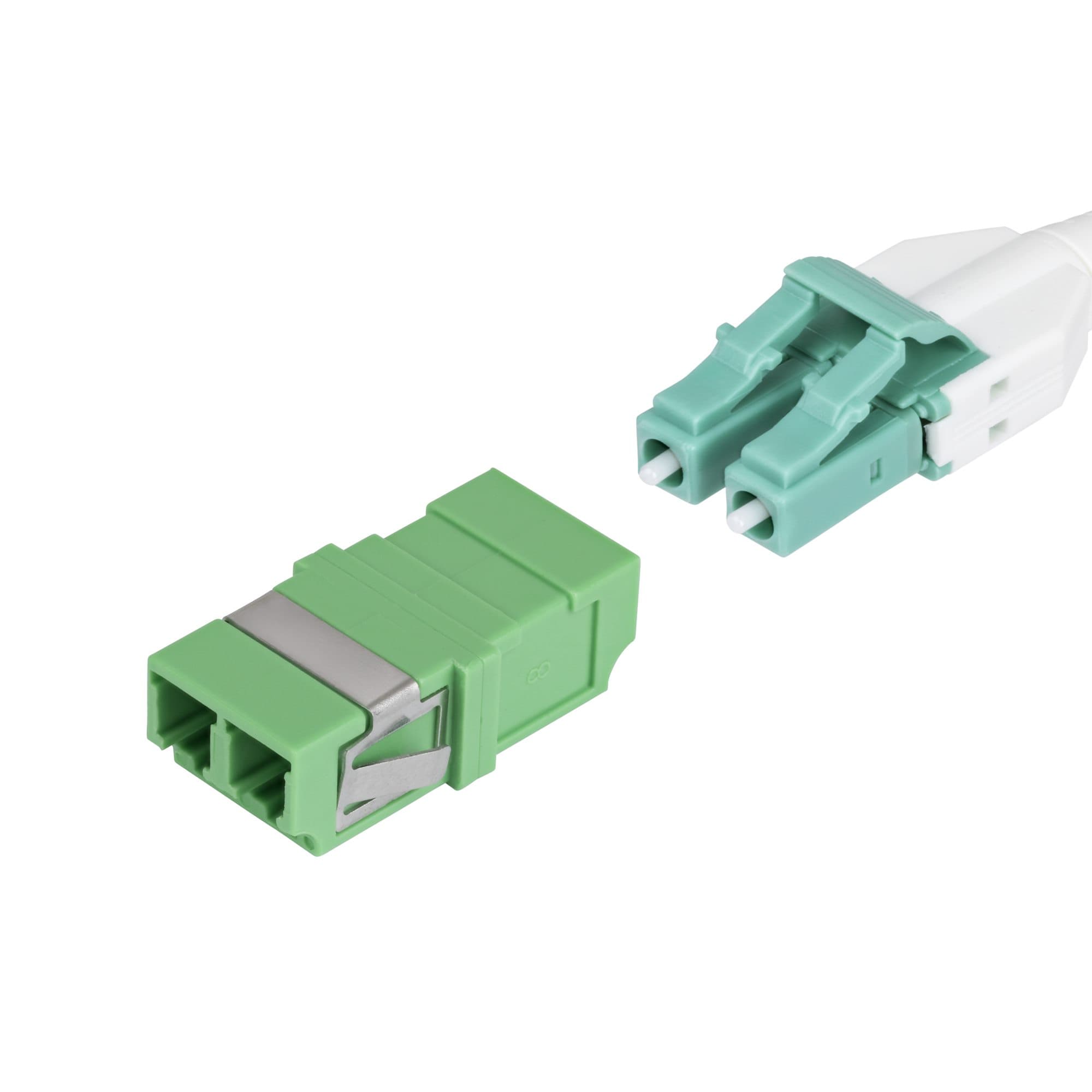 STARTECH STARTECH.COM LC TO LC COUPLER 10 PACK, SINGLE MODE LC/APC FIBER COUPLER, 3 YR DUPLEXLCAPCNOF