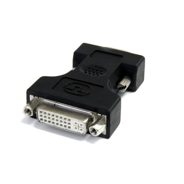 STARTECH STARTECH.COM DVI TO VGA CABLE ADAPTER - F/M -BLACK DVI TO VGA CABLE ADAPTER LTW DVIVGAFMBK