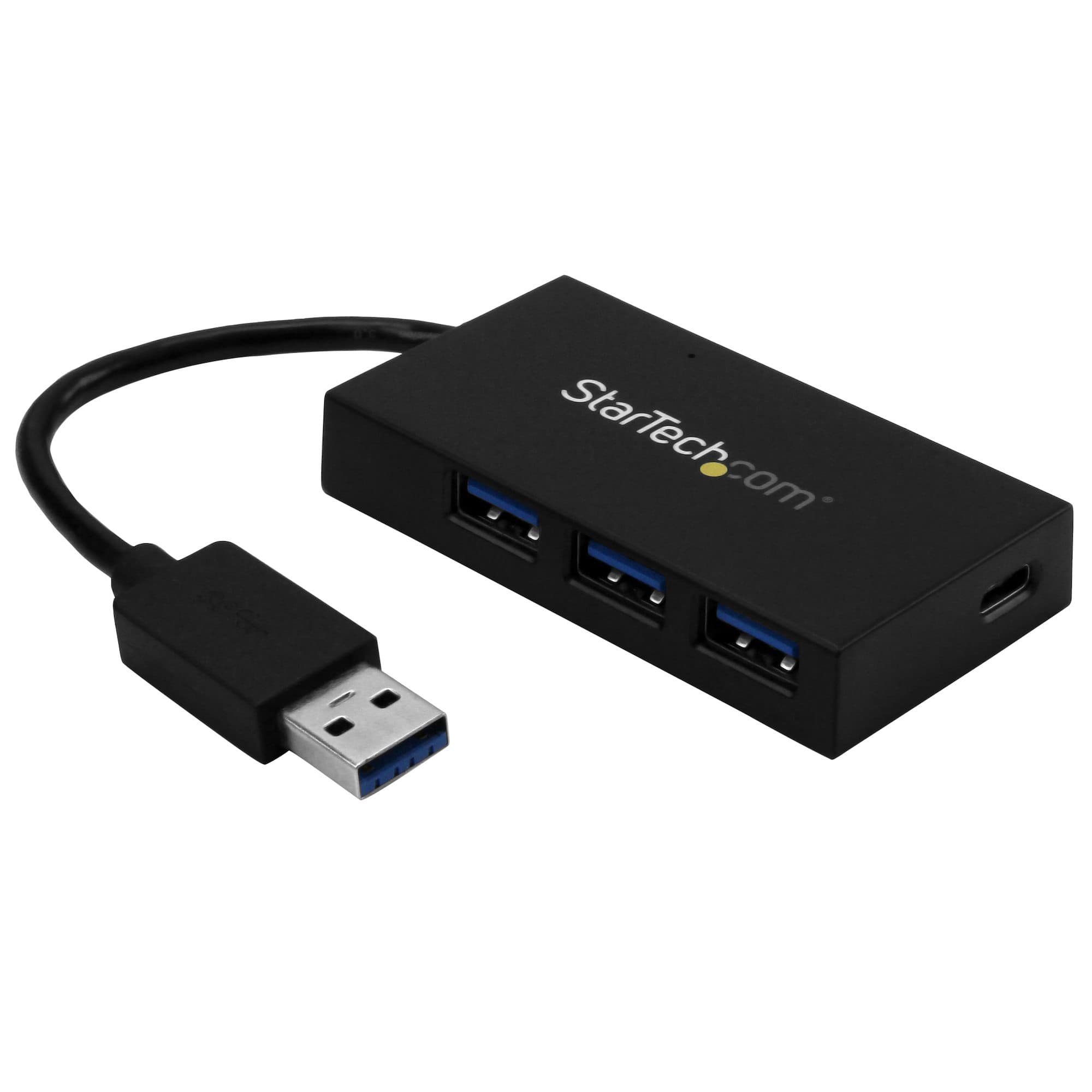STARTECH STARTECH.COM 4 PORT USB 3.0 HUB (USB-A) - 3 USB-A & USB-C - SELF/BUS POWER 2 YR HB30A3A1CSFS