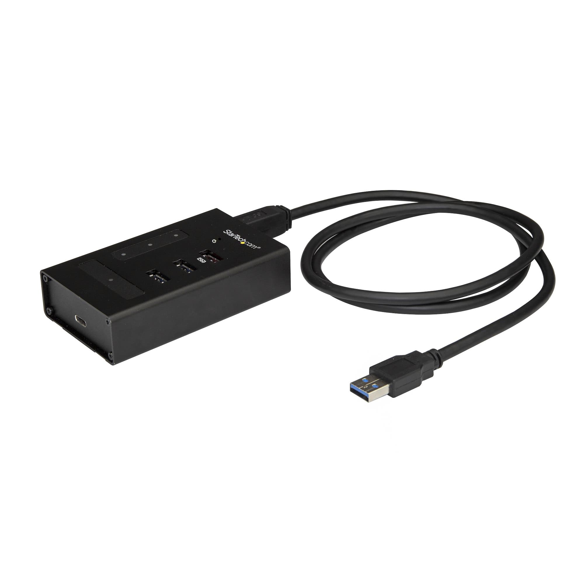 STARTECH STARTECH.COM 4 PORT USB 3.0 HUB 5GBPS - 1C/3A - SELF POWERED USB TYPE-A HUB 2 YR HB30A3A1CST