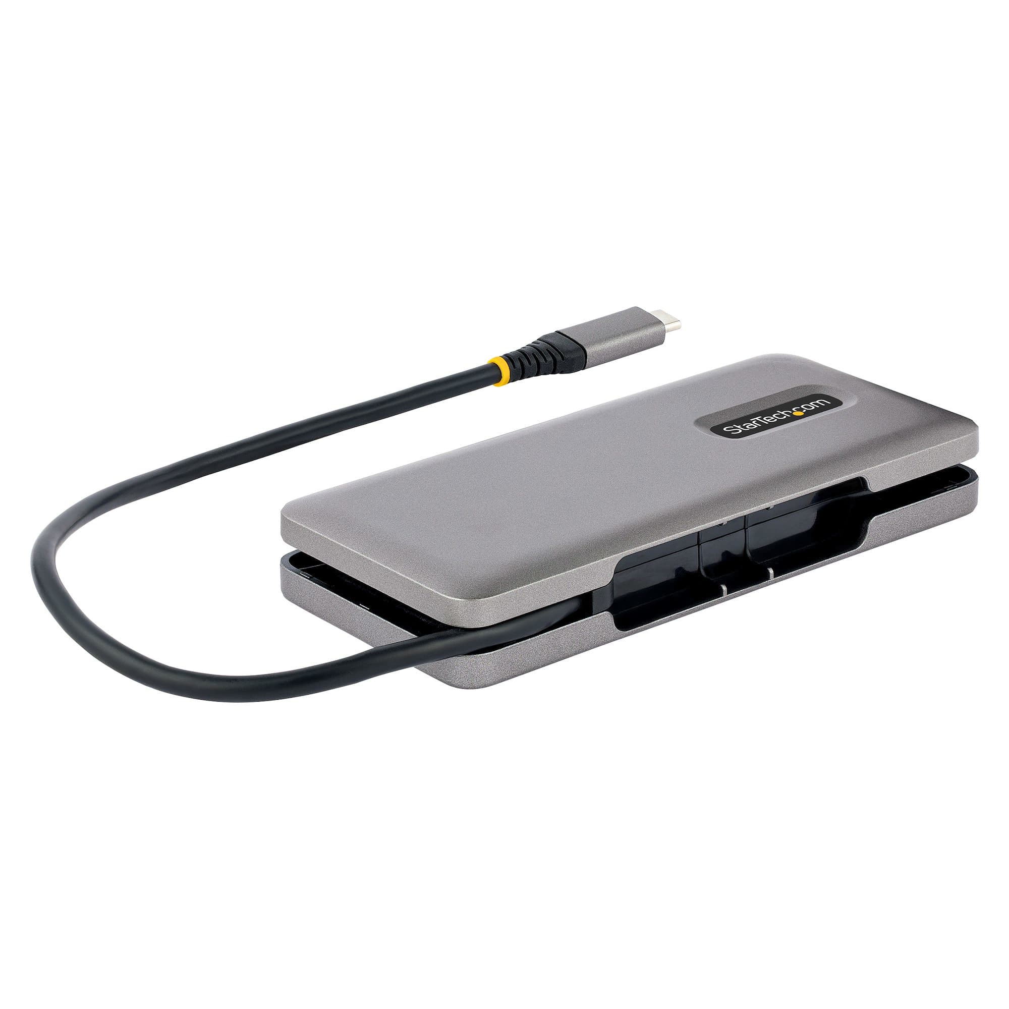 STARTECH STARTECH.COM USBC 10G TO 4X USB-C - PD PASS THROUGH - LONG HIDEAWAY CABLE 3YR HB31CM4CPD3