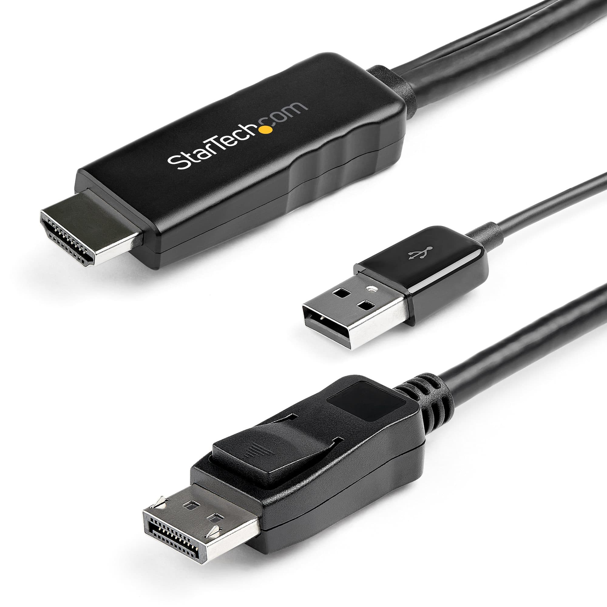 STARTECH STARTECH.COM 2M HDMI TO DISPLAYPORT CABLE 4K 30HZ-ACTIVE HDMI 1.4 TO DP 1.2 2 YR HD2DPMM2M