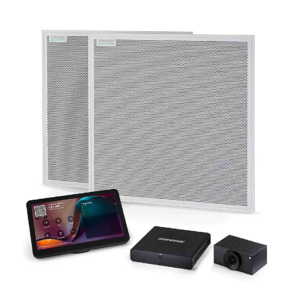 SHURE SHURE (IMXRK70-A) MTR KIT-11" TOUCH CONTROL(1),INTELLIMIX MTR PC(1),MXA902(2),HUDDLY L1(1) IMXRK70-A